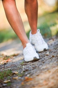 tennis shoes walking